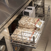 Gaveta Aramada 670mm Paneleiro Deslizante com Corrediça para Cozinha Telescópica Trilho